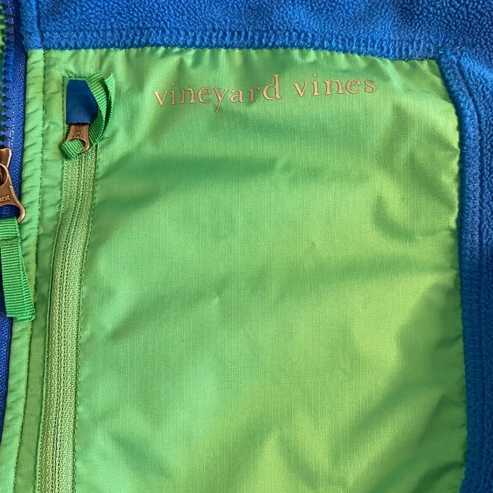 Vineyard Vines boys zip-up fleece size 20 EUC - Picture 3 of 10